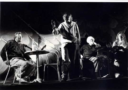 with Robert Jungk and Rudolf Bahro